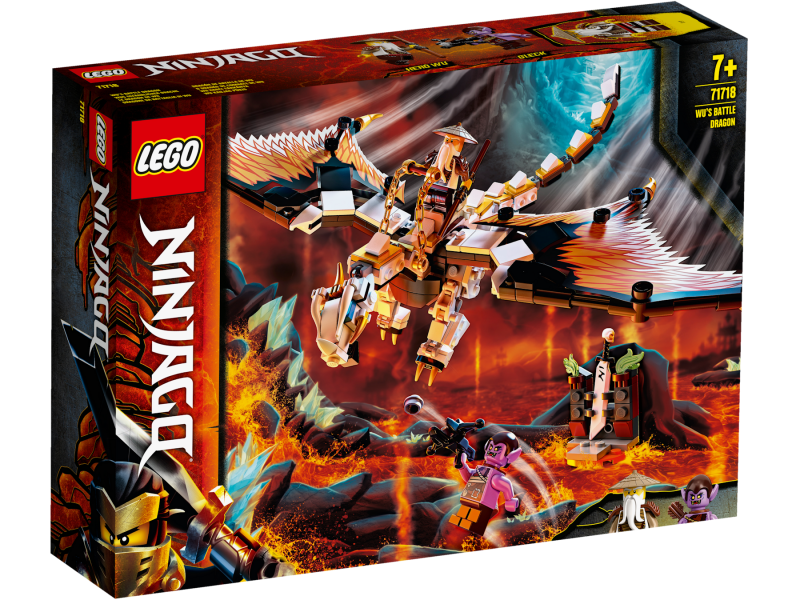 LEGO Ninjago Wu a jeho bojový drak 71718