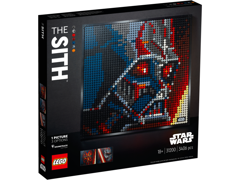 LEGO Art Star Wars™ – Sith™ 31200