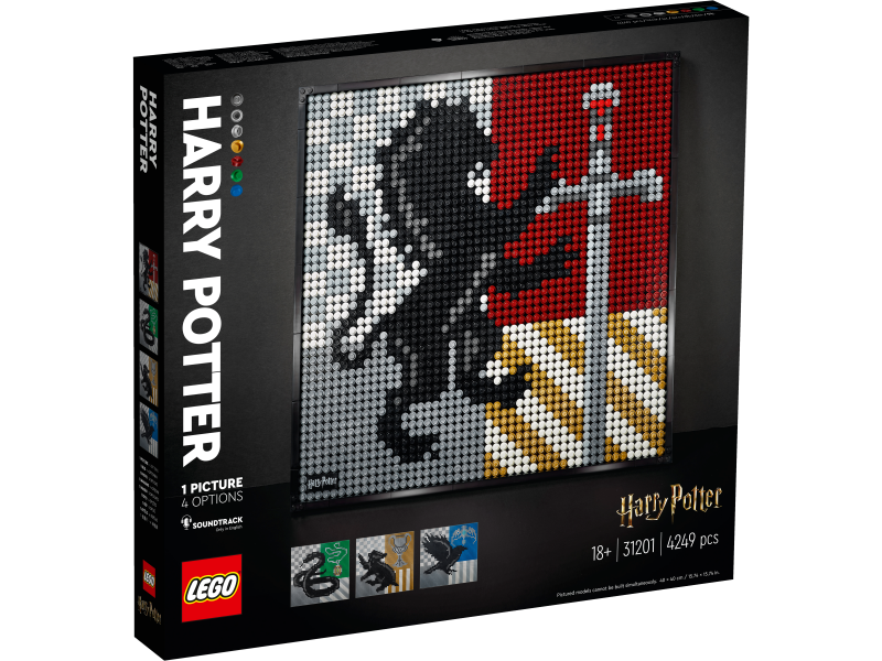 LEGO® Art Harry Potter™ 31201 Erby bradavických kolejí