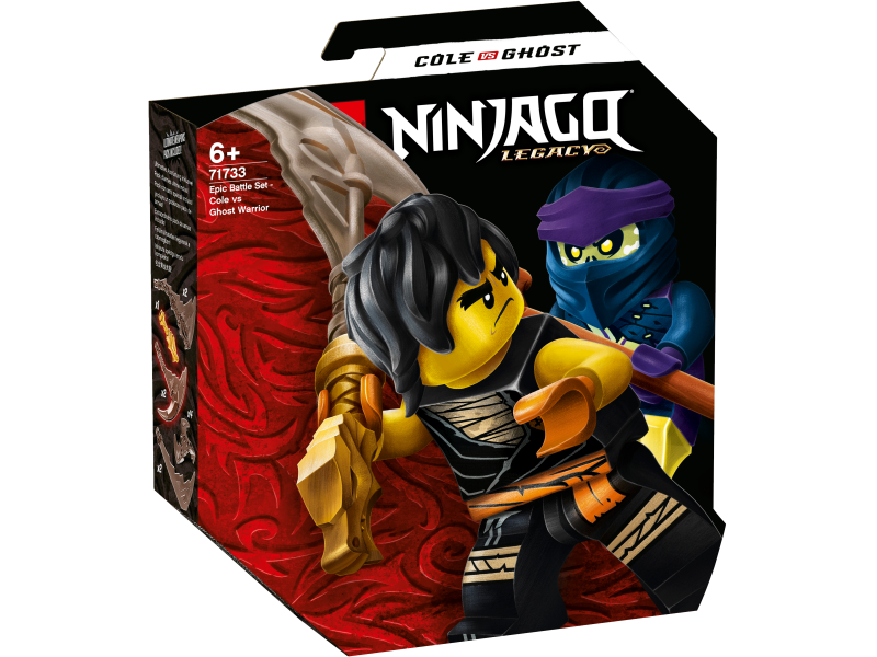 LEGO Ninjago Epický souboj – Cole vs. přízračný válečník 71733