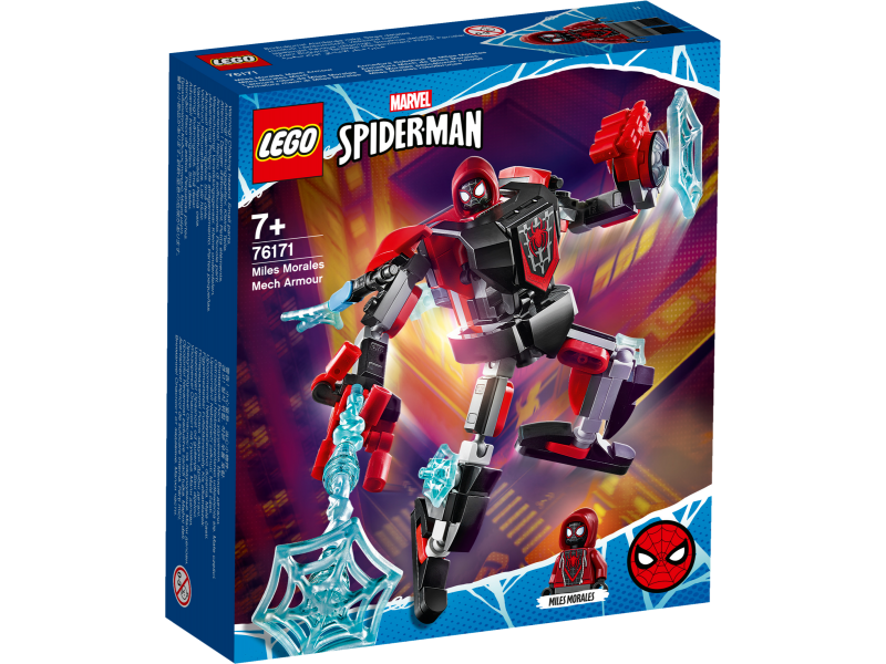 LEGO Spider-Man Miles Morales v obrněném robotu 76171