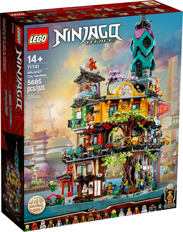 LEGO® NINJAGO® 71741 Zahrady v NINJAGO® City