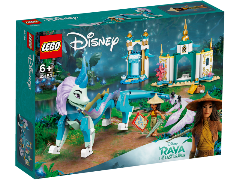 LEGO Disney Princess Raya a drak Sisu 43184