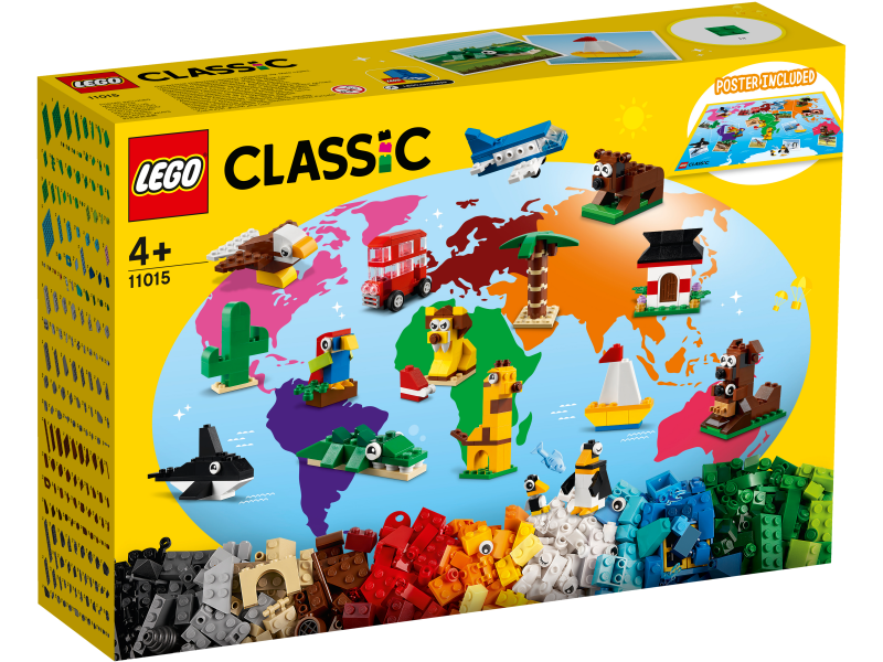 LEGO® Classic 11015 Cesta kolem světa