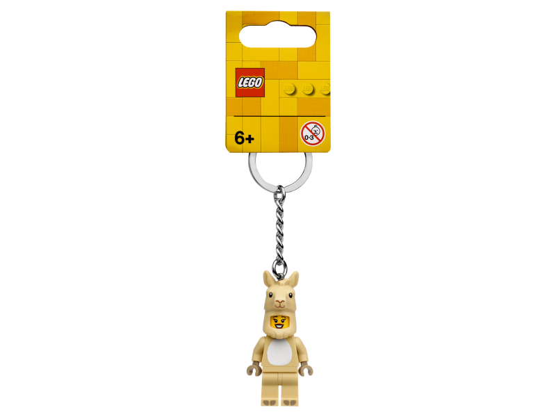 LEGO® Iconic 854081 Přívěsek na klíče – Dívka v kostýmu lamy