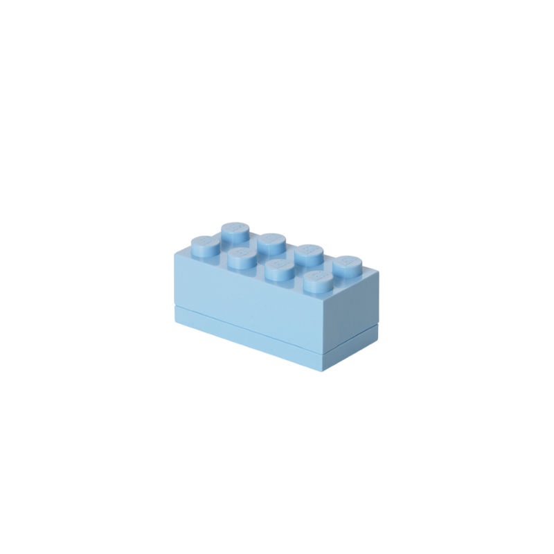 LEGO® mini box 46 x 92 x 43 mm - světle modrá