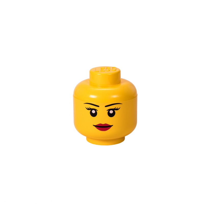 LEGO® úložná hlava (velikost S) - dívka