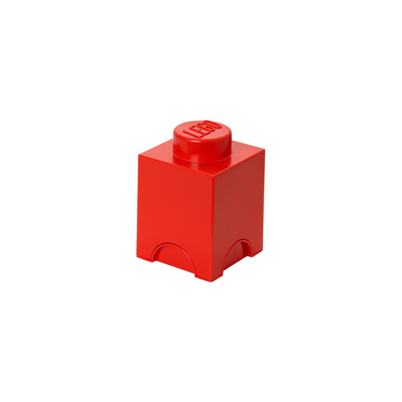 LEGO úložný box 1 červená