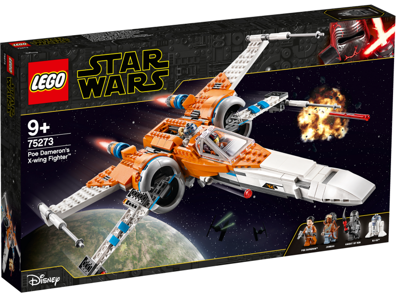 LEGO Star Wars Stíhačka X-wing Poe Damerona 75273 - poškozená krabice!!