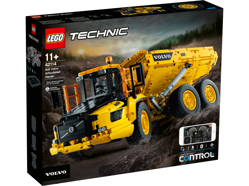 LEGO Technic Kloubový dampr Volvo 6x6 42114 - poškozená krabice!!