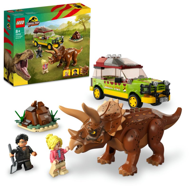 LEGO® Jurassic World™ 76959 Zkoumání triceratopse​