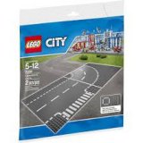 LEGO City Křižovatka ve tvaru T a zatáčky 7281