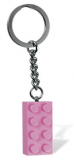 LEGO® Iconic 852273 Přívěsek na klíče – Růžová kostka