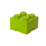 LEGO® úložný box 4 světle zelená