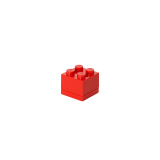 LEGO® mini box 46 x 46 x 43 mm - červená