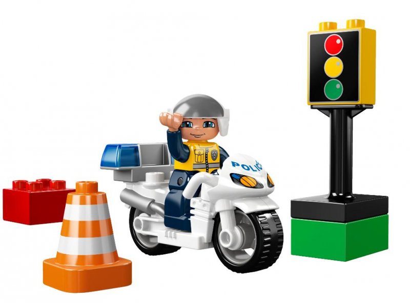 LEGO DUPLO Policejní motorka 5679