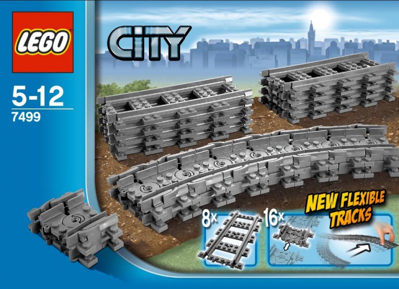 LEGO City Ohebné koleje 7499