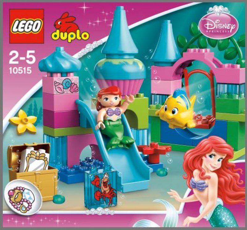 LEGO DUPLO Podmořský zámek víly Ariel 10515