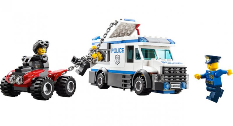 LEGO City Vězeňský transportér 60043