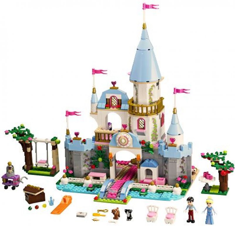 LEGO Disney Princezny Popelčin romantický zámek 41055