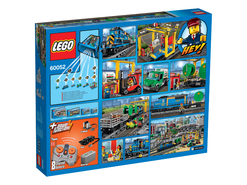LEGO City Nákladní vlak 60052