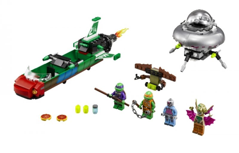 LEGO Ninja Turtle T-Rawketův úder do nebes 79120