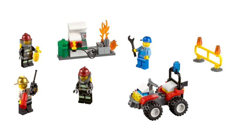LEGO City Hasiči - startovací sada 60088
