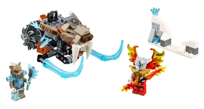 LEGO Chima Strainorova šavlová motorka 70220