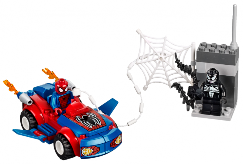 LEGO Juniors Spider-Man™: Pavoučí útok 10665