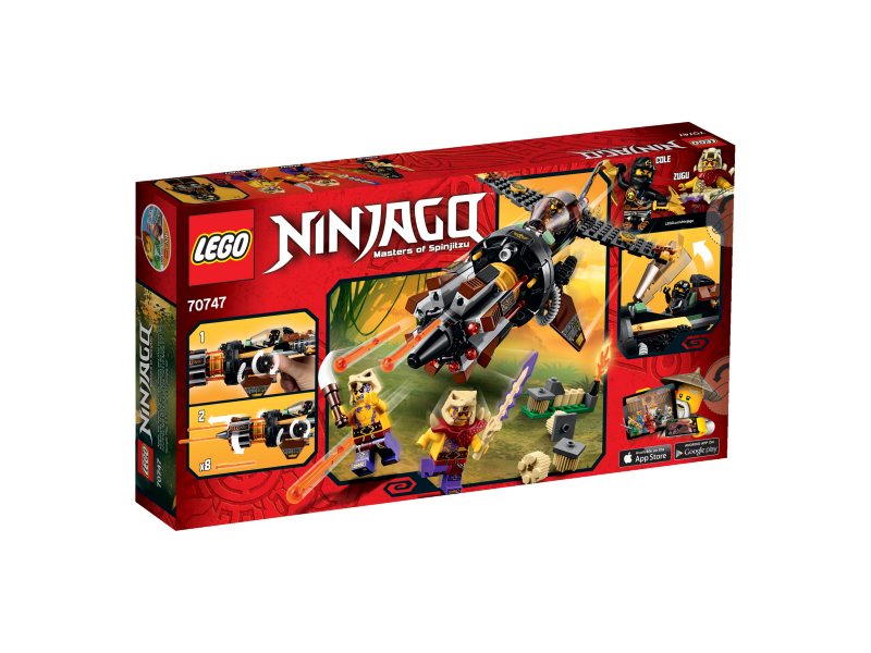 LEGO Ninjago Odstřelovač balvanů 70747