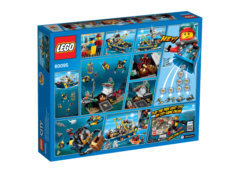 LEGO City Plavidlo pro hlubinný mořský výzkum 60095