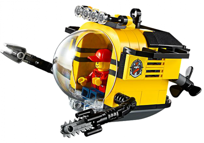 LEGO City Operační základna pro hlubinný mořský výzkum 60096