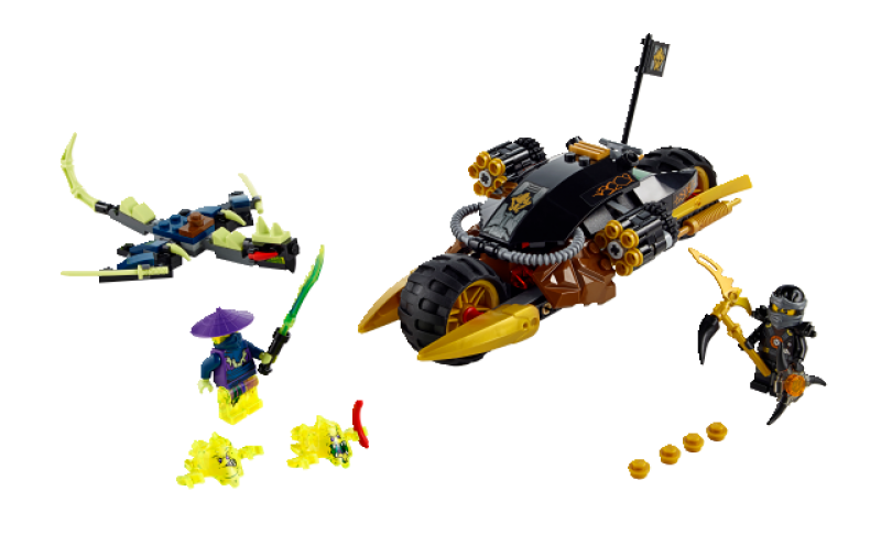 LEGO Ninjago Výbušná motorka 70733