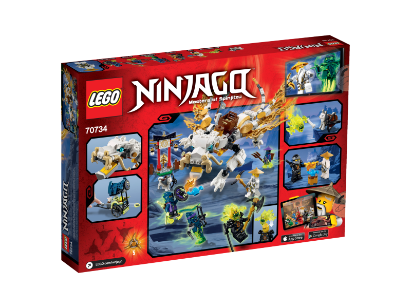 LEGO Ninjago Drak Mistra Wu 70734