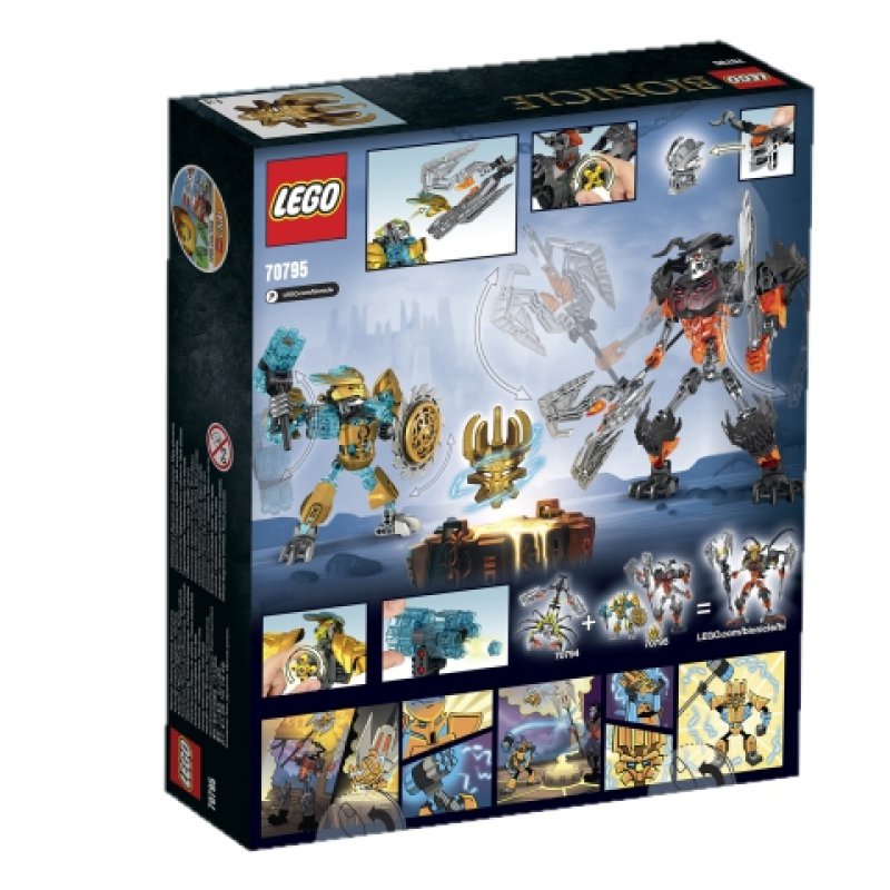 LEGO Bionicle Vládce Masek vs. Lebkoun Brusič 70795