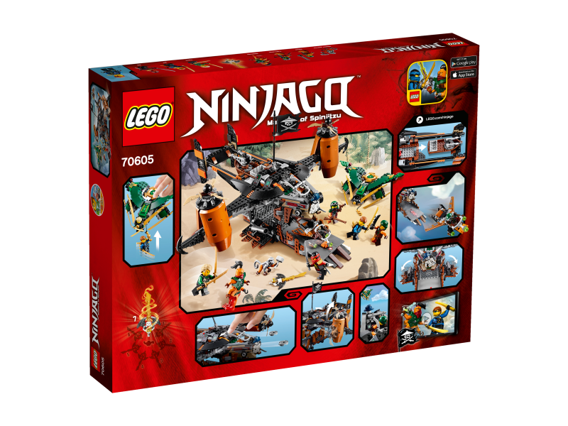 LEGO Ninjago Smolná tvrz 70605