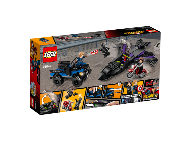 LEGO Super Heroes Pronásledování Black Pantherem 76047