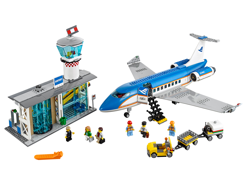 LEGO City Letiště - terminál pro pasažéry 60104