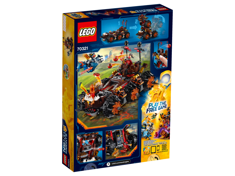 LEGO Nexo Knights Obléhací stroj zkázy generála Magmara 70321