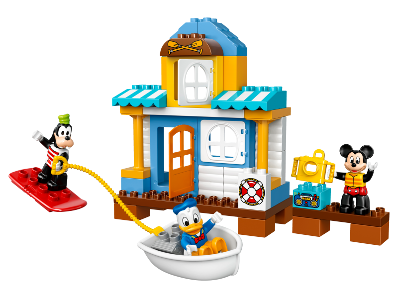 LEGO DUPLO Mickey a jeho kamarádi v domě na pláži 10827