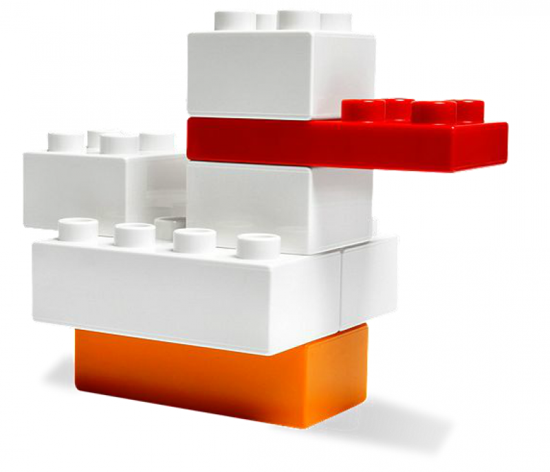 LEGO DUPLO Základní kostky - sada Deluxe 6176