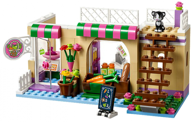 LEGO Friends Trh s potravinami v městečku Heartlake 41108