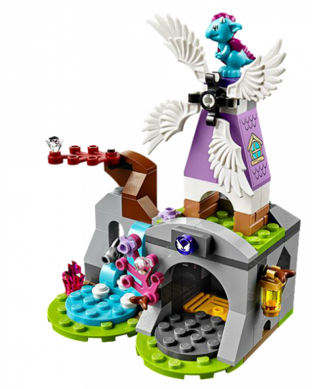 LEGO Elves Aira a saně tažené Pegasy 41077