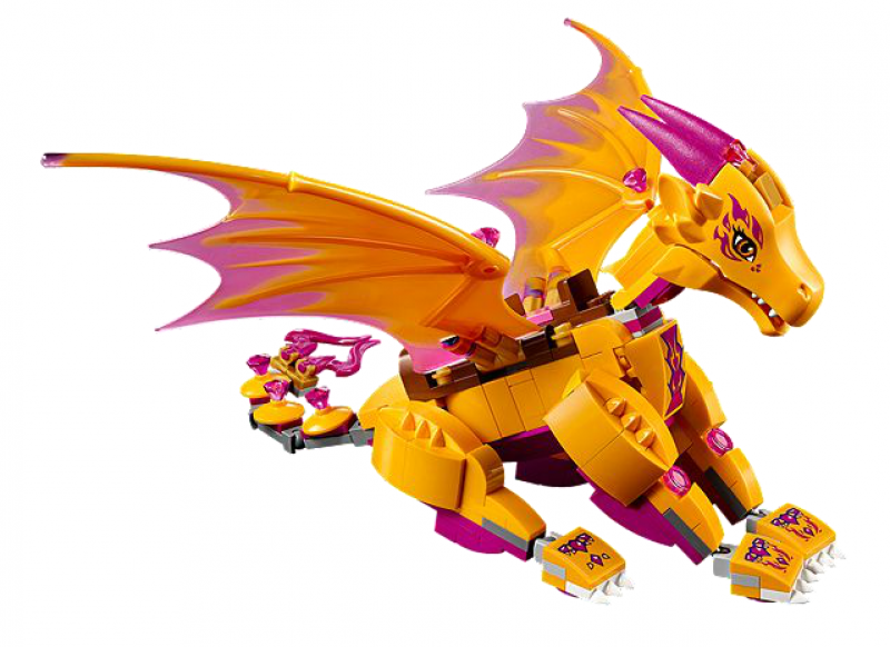 LEGO Elves Lávová jeskyně ohnivého draka 41175