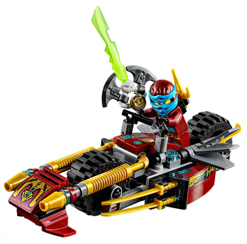 LEGO Ninjago Honička nindža motorek 70600