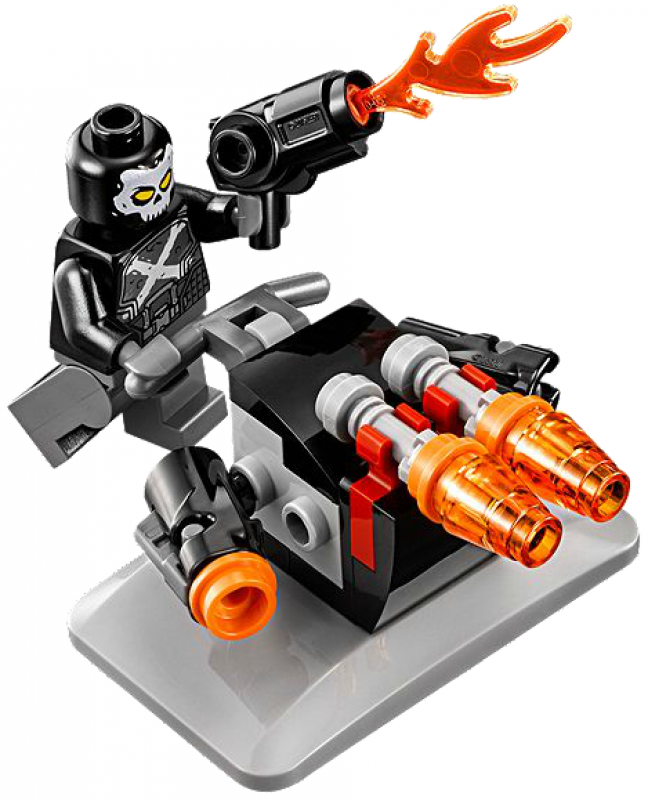 LEGO Super Heroes Nebezpečná krádež Crossbonese 76050