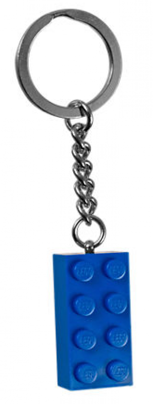 LEGO® Iconic 850152 Přívěsek na klíče – Modrá kostka