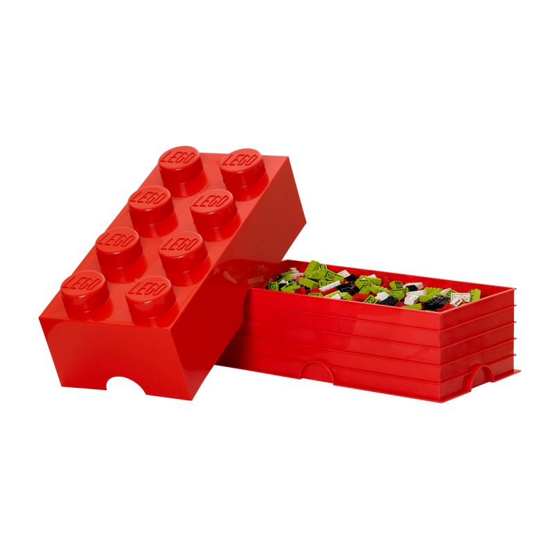 LEGO® úložný box 8 světle modrá