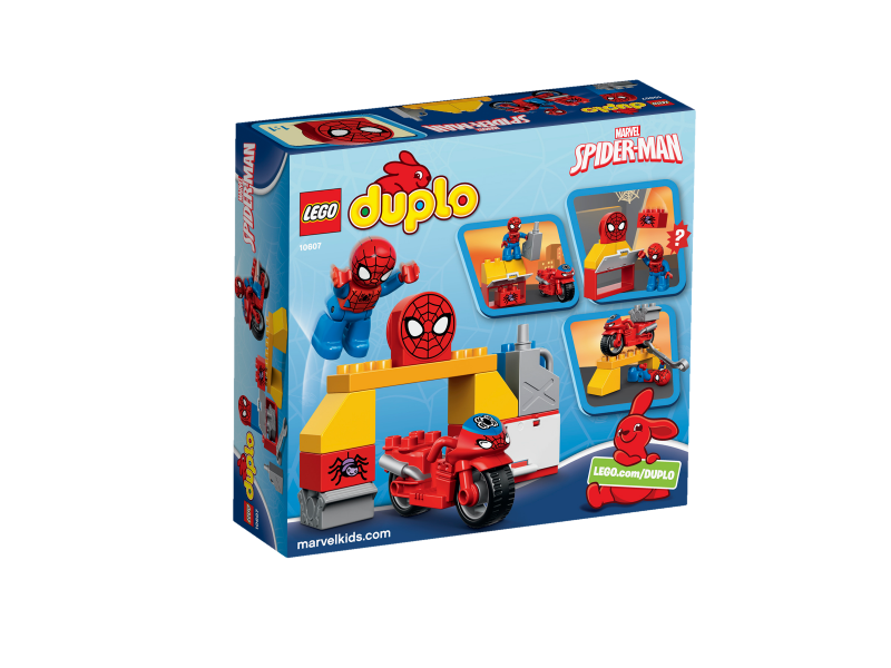 LEGO DUPLO Spidermanova dílna pro pavučinové kolo 10607
