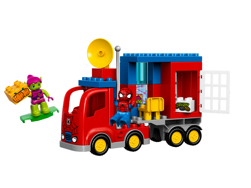LEGO DUPLO Spidermanovo dobrodružství s pavoučím náklaďákem 10608